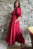 Paloma Darling Dress Sangria